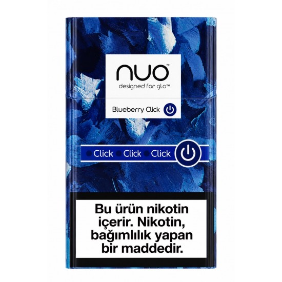 GLO Nuo Blueberry Click Sigara