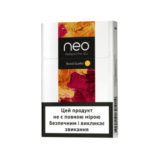 Glo Neostiks Sigara – Boost Scarlet