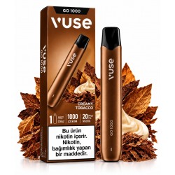 Vuse GO 1000 Creamy Tobacco – 1000 Çekim Kullan-At