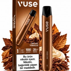 Vuse GO 1000 Creamy Tobacco – 1000 Çekim Kullan-At