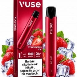 Vuse GO 1000 Strawberry Ice – 1000 Çekim Kullan-At