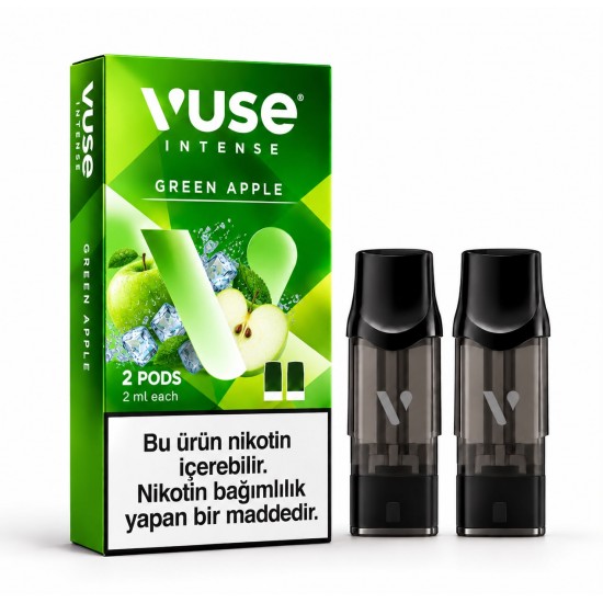 Vuse Intense Green Apple 2’li Pod